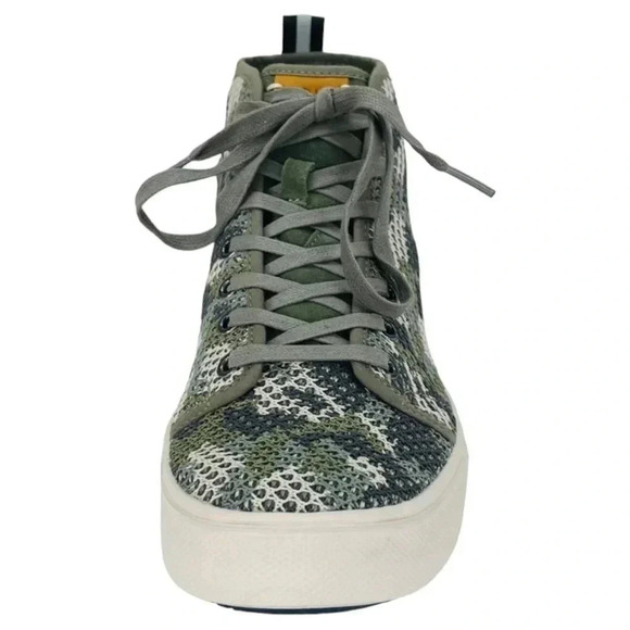 Toms Mens Sneaker 8M Trvl Lite Dusty Flecktarn Camo High Top - Picture 4 of 11